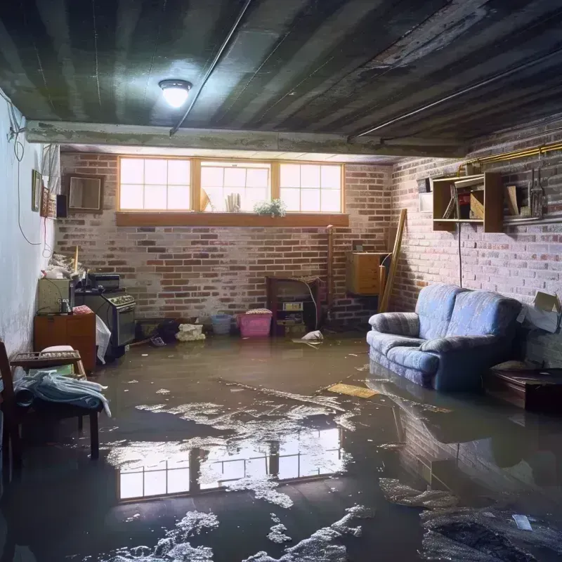 Flooded Basement Cleanup in Polk County, NC